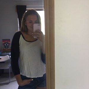 Super soft baseball tee